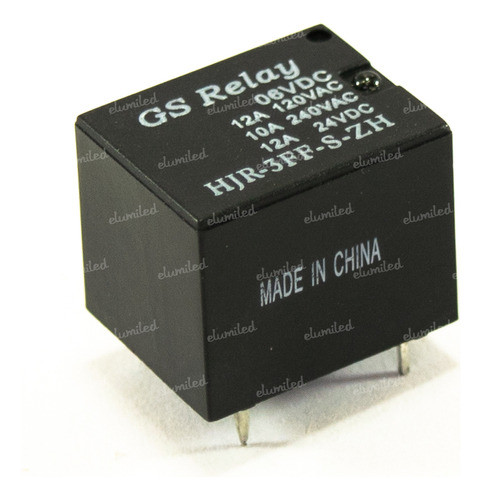 2 Reles Bobina 6v 10a 240v 1 Inversor (12a 24v) Hjr-21ff-s 0