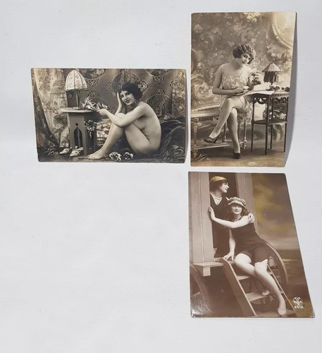 Antiguas Postales Desnudos Femeninos 1920 Sin Circ Mag 58576 0