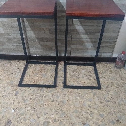 Mesa Arrime Para Sillones Estilo Industrial 0