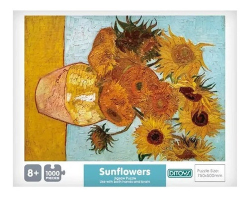 Puzzle Sunflowers Rompecabezas Girasoles Ditoys Pr 0