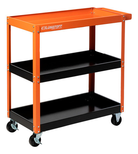 Mesa Carro Porta Herramientas Ruedas 3 Estantes Lusqtoff 0