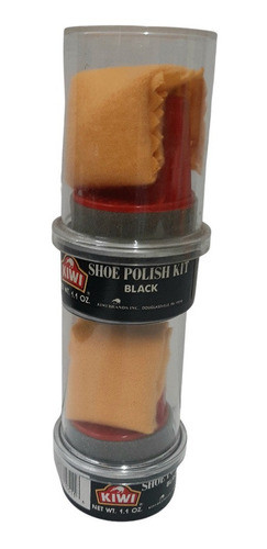 Kit Kiwi Pomada Para Calzado Con Aplicador Y Franela 0
