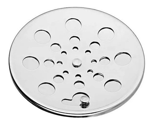 Tampa P/ Ralo Grelha Redondo 15cm Inox Função Abre/ Fecha 0