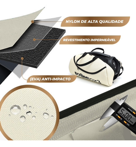 Bolsa Case Capa Bag Compatível Com Jbl Boombox 3 Premium New 1