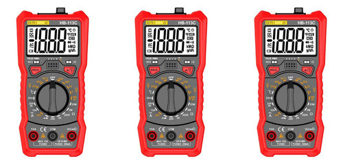 Pack X3 Tester Brinna Digital Hb-113c 0