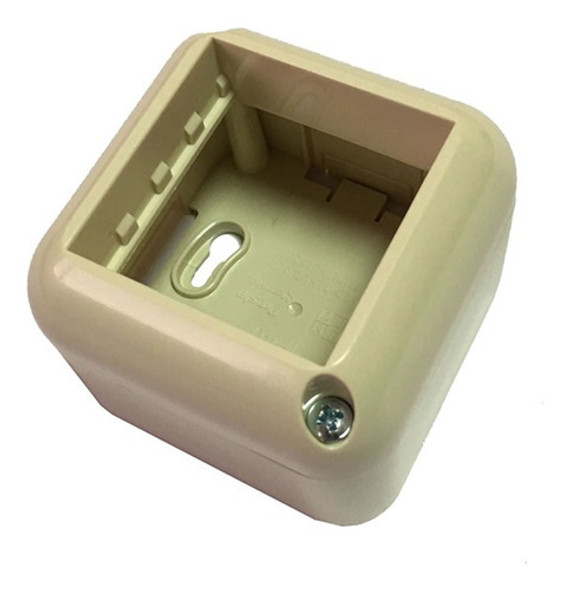 Caja Exterior 2 Modulos Presta Vivion Color Marfil Mf Shop 0