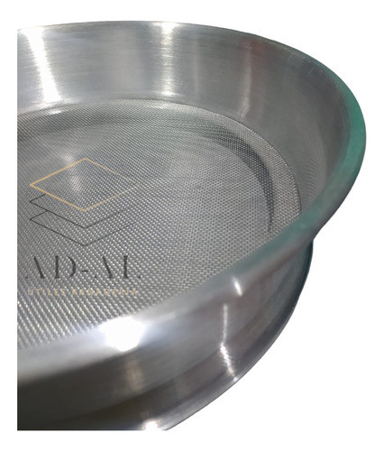 Cedazo Tamizador De Aluminio De 22 Cm Con Malla Acero Inox 1