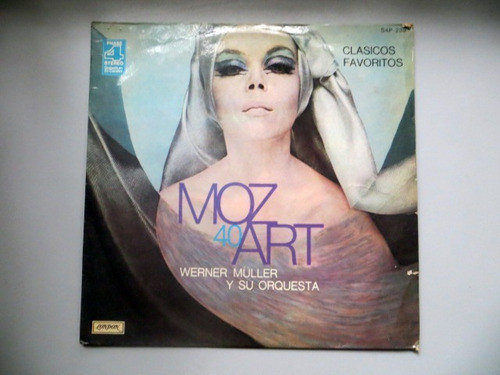 Mozart 40 Werner Muller Y Su Orquesta Vinilo Lp Phase 4 0