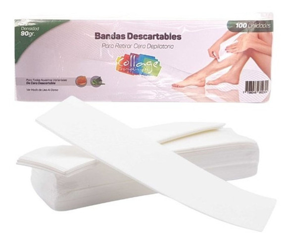 Bandas Depilatorias X 100ud Collage- Lefemme 0