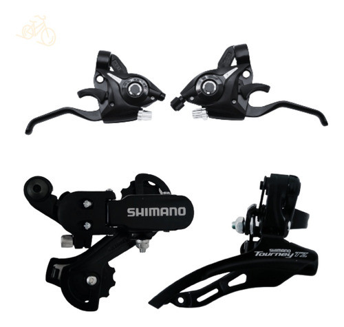 Kit Shimano De Cambio Para Bike 29 + Passador De Marcha Paco 0