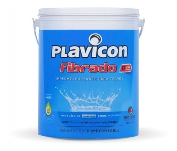 Plavicon Fibrado Impermeabilizante Techo / Terraza X 1 Kg 0