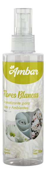 Textil Ambar - Flores Blancas 150ml 0