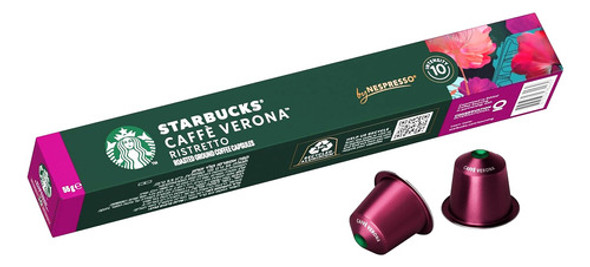 Cápsulas Nespresso Ristretto Verona X10 Unidades. 1