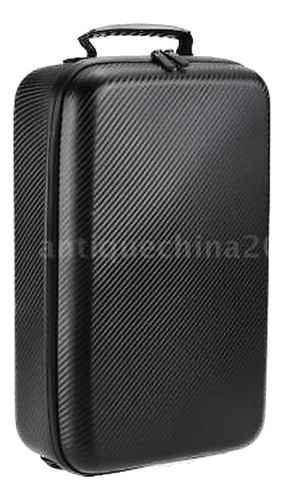 Rígida De Carbono Grano Mochila Monedero Portable Para El Dj 0