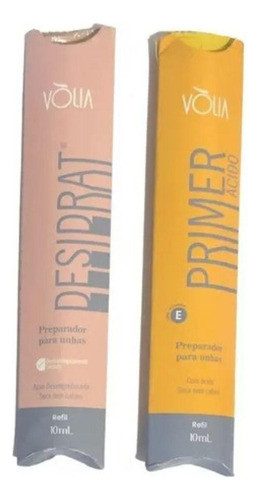 Kit Preparadores Sachê Primer Acido Desidrat Volia 0