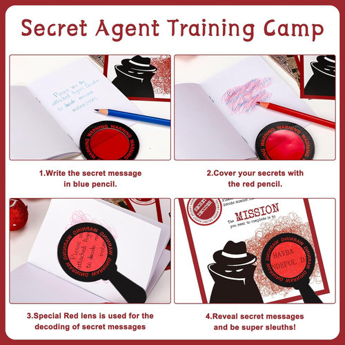 Kit De Espía Secreto Con Herramientas Y Tarjetas De Misión 1