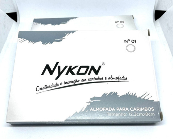 Almohadilla Para Sellos Sin Tinta 8x12,5cm Nykon N1 1