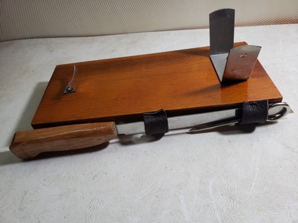 Tabla P/jamon Crudo Sin Hueso Con Cuchillo 1