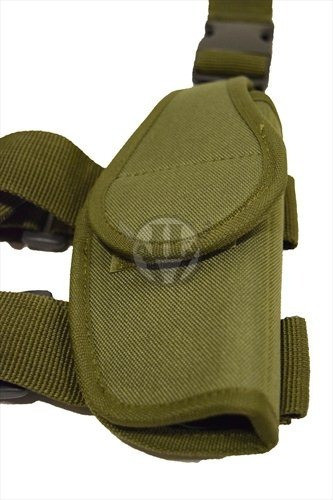 Pistolera Muslera Tactica Verde Universal Regula Mus-196 Krd 0