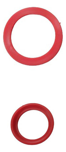 Anillo Centrador Llantas Roja Para Toyota 0