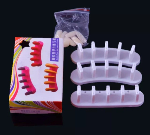Soporte De Dedo De Practica Para Uñas X 10 Unidades 1