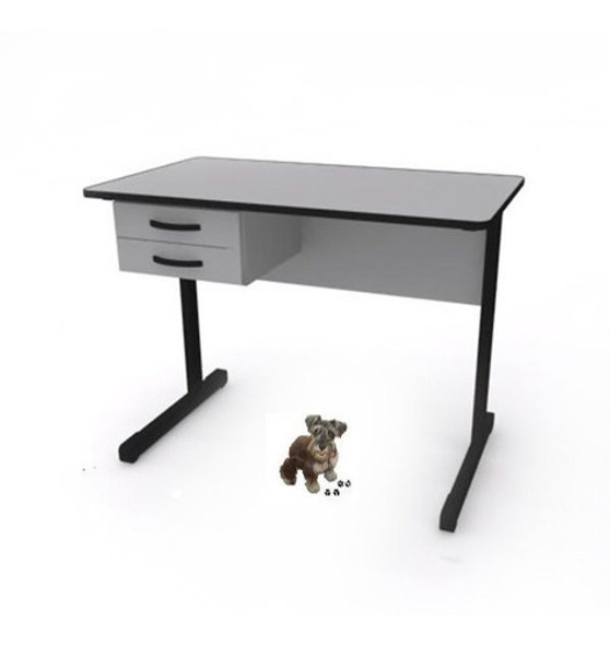 Mesa De Escritório Com 2 Gavetas (direto Da Fábrica) 0