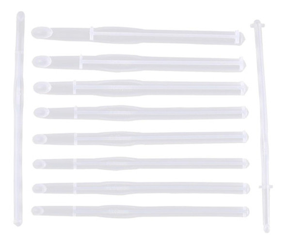 10 Peças De Resina De Silicone De Crochê Para Fazer 1