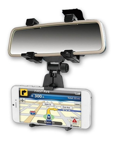 Soporte Celular Noga P/auto Ng-hold7 180º Grados Espejo Hyt 0