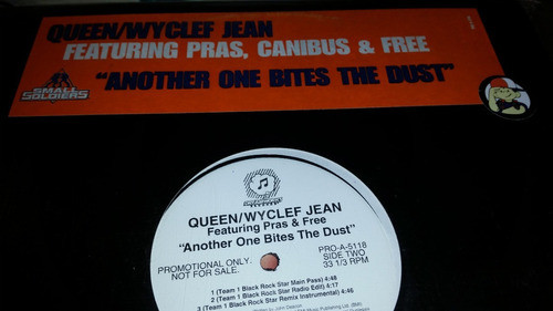 Queen Wyclef Jean Another One Bites The Dust Vinilo Promo 98 0