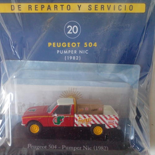 Revista + Auto Inolv. De Reparto Y Servicio N 20 Pumper Nic 1