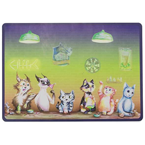 Weebo Pets 3-en-1 Comida Para Gatos Y Cuencos De Agua Con Ju 1