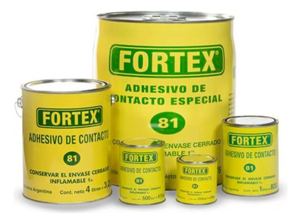 Adhesivo Contacto Fortex C 81  1 Litro 0