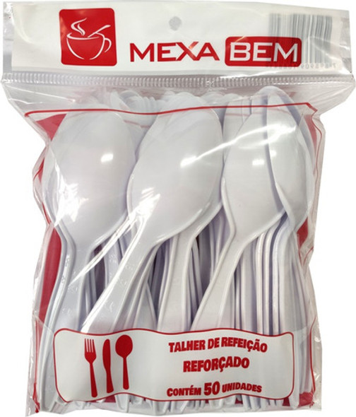 Colheres Descartáveis Açai Sorvetes Branca Cx C/1000unidades 0