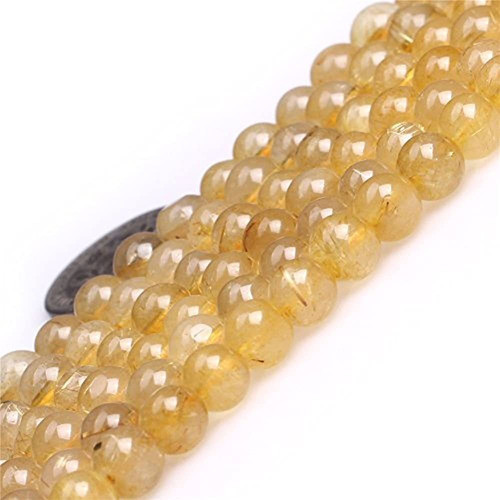 Joe Foreman Yellow Rutilated Quartz Beads Para La Fabricacir 0