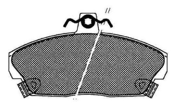 Pastilla De Freno Land Rover Freelander Delantera 0 Pastilla De Freno Land Rover Freelander Delantera 0
