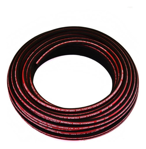 Manguera Hidrolavadora 1/4 R1 20 Metros Con Malla De Acero 1