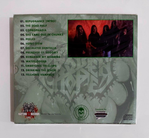 Broken Hope - The Bowels Of Repugnance (slipcase) (lacrado) 1