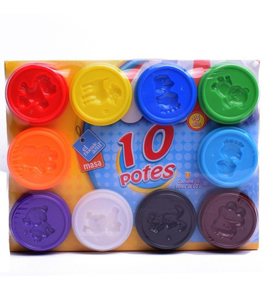 El Duende Azul Masa Pote X 10 Unidades 60 Gramos Lny 6051 0