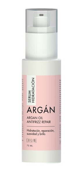 Serum Argan Oil Anti Frizz Repair Exiline Nutriv Argan X75ml 0