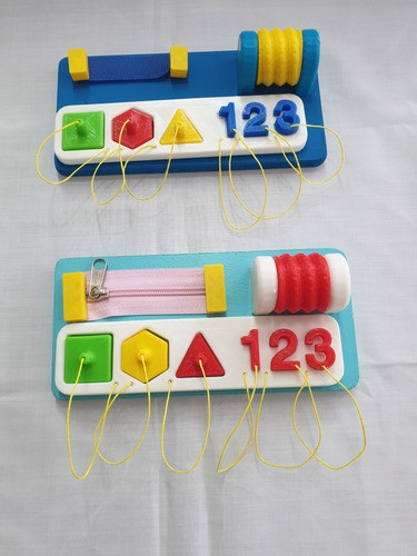 Mini Tablero Sensorial Didáctico. Ideal Para Regalo De Navid 0