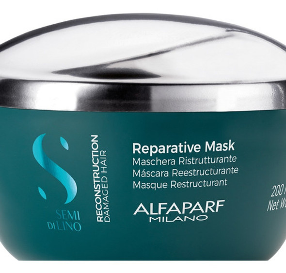 Alfaparf Semi Di Lino Mascara Reestructurante Pelo 200ml 3c 1
