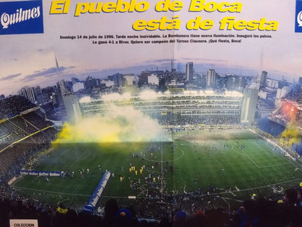 Poster Boca Juniors De Fiesta River Gigante!!! 0