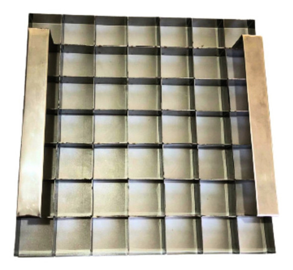 Kit Aro Cortador De Brownie 49 Cav 5x5 E Assadeira 35x35x3 1