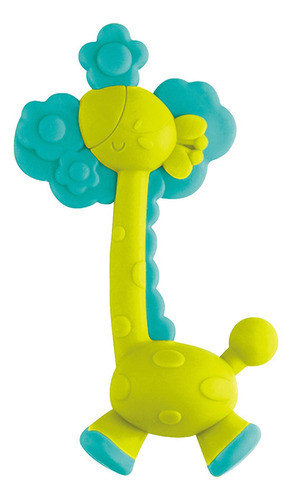 Mordedor Bebê 3 Meses Modelo Anatômico Girafa Menino Menina 0