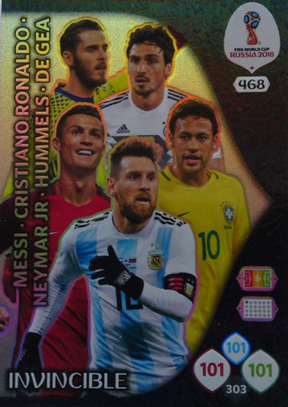 Card Invincible 468 - Copa Da Rússia 2018 0