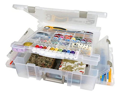 Artbin 6981ab Super Satchel Deluxe Base Dividida, Organizado 0