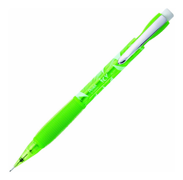 Portaminas 0.5mm Pentel Icy Tinted Lime Green Barrel X12 0