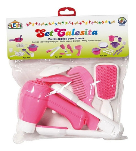 Kit De Belleza Juego De Peluqueria Calesita - La Horqueta 0