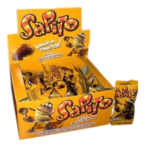 Chocolate Chocolatin Sapito - Sabor Dulce De Leche X24u 0