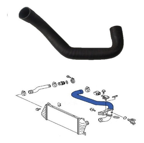 Manguera Toma Aire M.benz Sprinter (turbo - Intercooler) 0